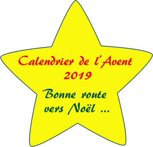 Calendrier de l'Avent 2019. Bonne route vers Noël...